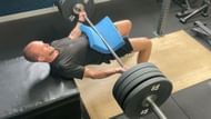 Barbell Hip thrusts (Image via Instagram/forest_247_fitness)